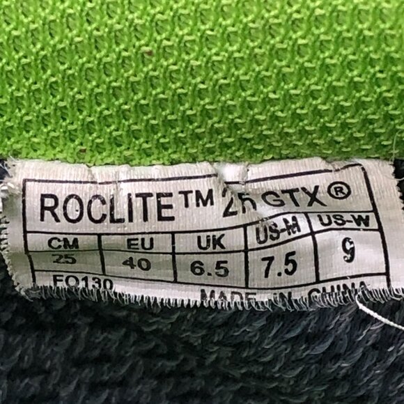 INOV8 Unisex Size 7.5M 9W Roclite 275 GTX GoreTex Grey Trail Running TR Shoes - Picture 15 of 16